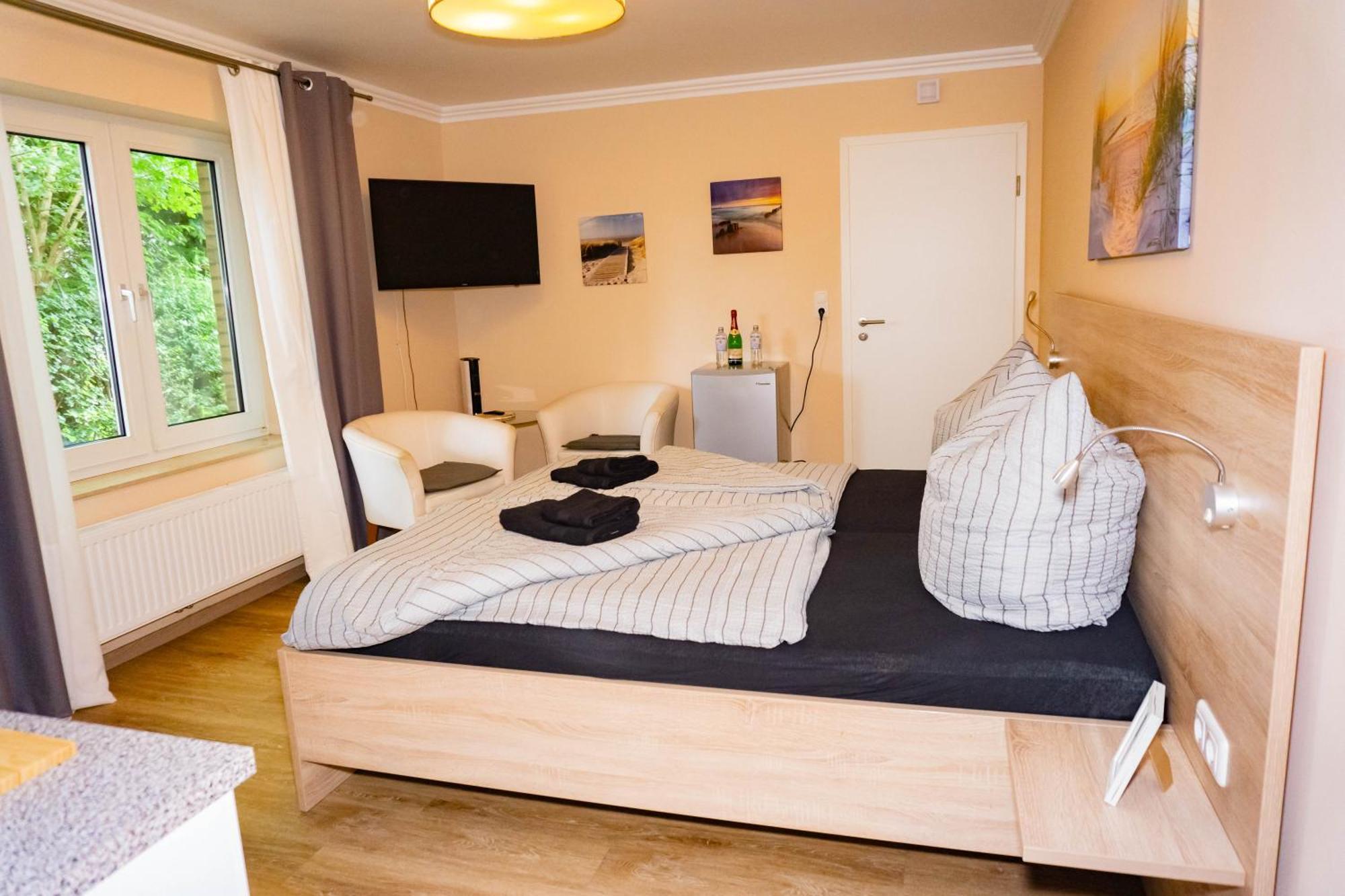 Апартаменти Haus Strandlust- Gemuetliches Studio Direkt Am Duemmer Лембрух Екстер'єр фото